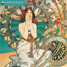 Alphonse Mucha Wall Calendar 2026 (art Calendar) New ed, Like New Used, Free ...