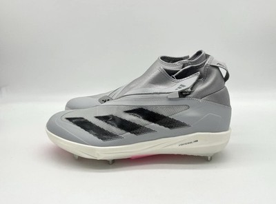 Adidas Adizero Impact+ Metal Baseball Cleats Gray Pink  display picture 1