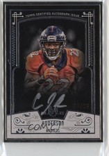 2015 Topps Museum Collection Framed Silver Frame Ink /15 CJ Anderson Auto 0jk5