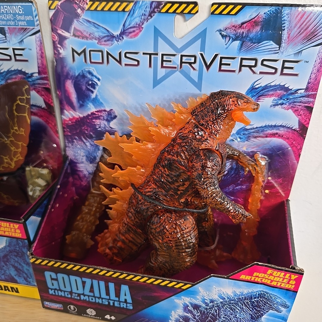 Monsterverse Godzilla x Kong TITANUS SCYLLA, BURNING GODZILL
