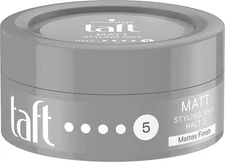 taft hair wax MATT Hair Styling for matte finish -1 can / 75ml-FREE SHIPPING
