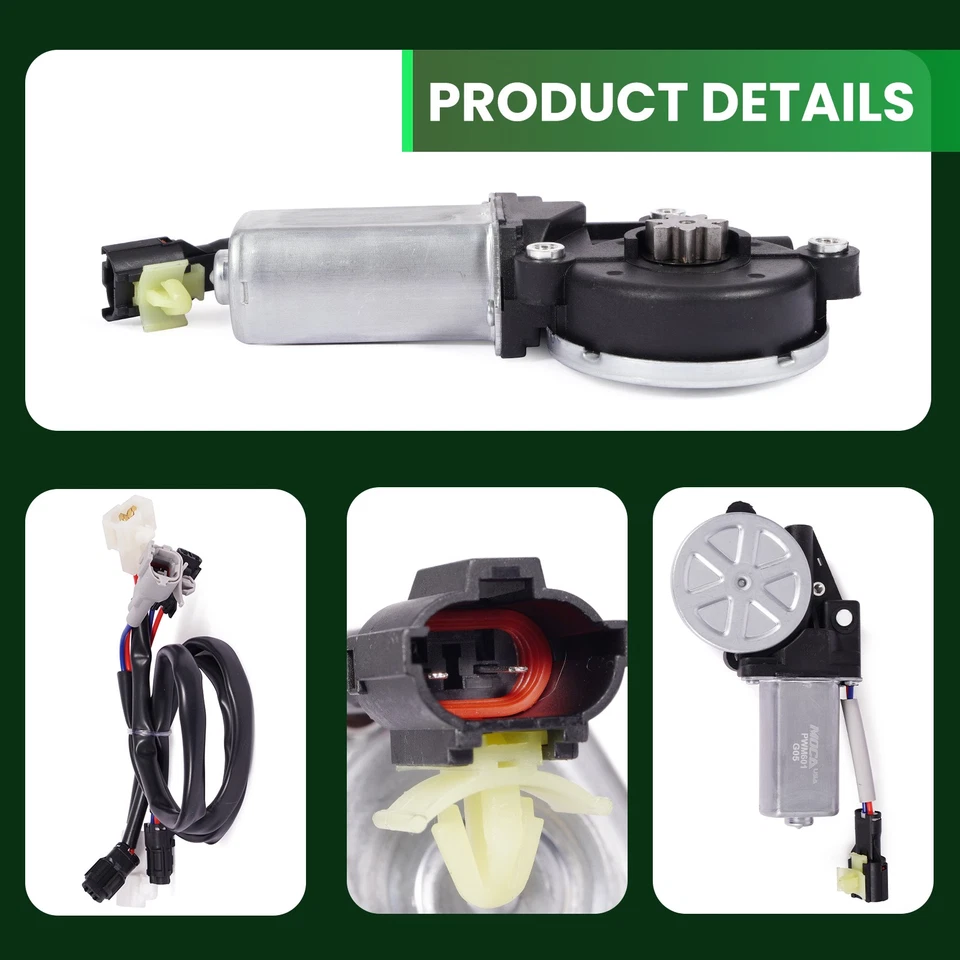 2x Power Window Lift Motor Fit Chevrolet Toyota Camry Corolla Cressida 4Runner - Изображение 4 из 4