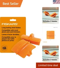 Fiskars Trimmer Cutting Replacement Blades, Trimmer Replacement Blades, Refill B
