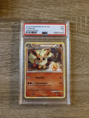 Flareon graded PSA 7 for sale on eBay
