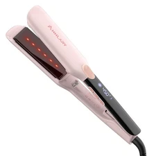 ANNLARY Hair Straightener, 1.75 Inch Flat Iron with Infrared and Ionic