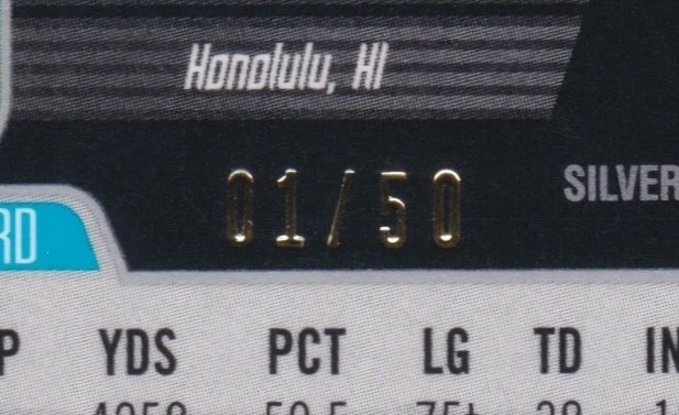 2005 Bowman Chrome Timmy Chang #212 Rookie Silver Refractor Parallel #1/50 1/1 - Image 3 of 3