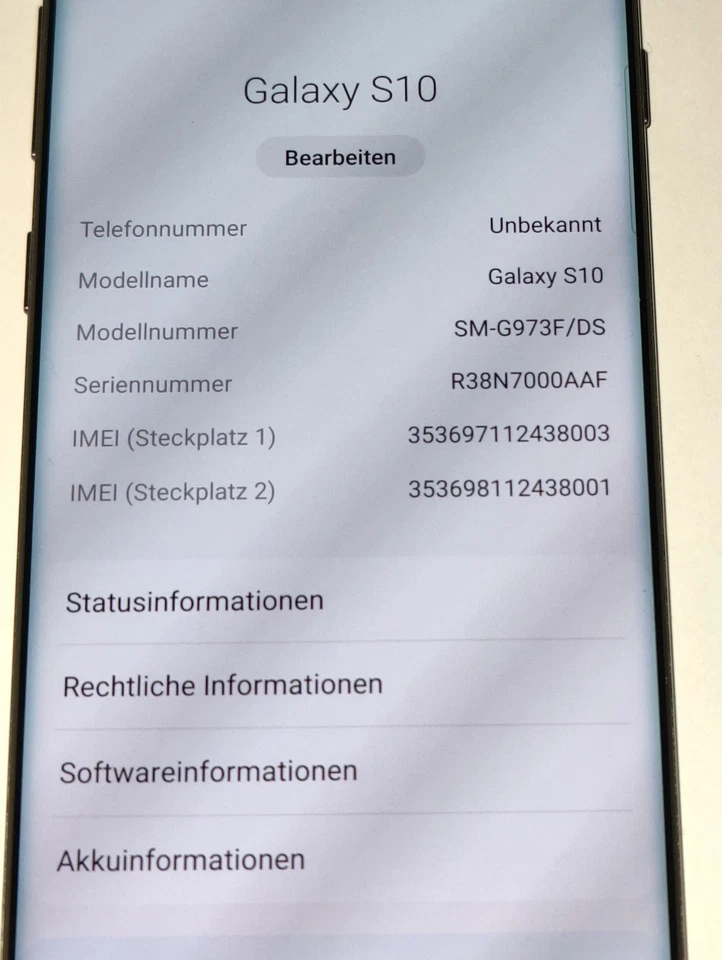 Samsung Galaxy S10 · 128GB, Foto 4 von 5