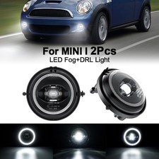 For Mini Cooper R55 R56 R57 R58 R59 R60 R61 White Led Halo Drl Driving Fog Light For Mini Cooper R55 R56 R57 R58 R59 R60 R61 White Led Halo Drl Driving Fog Light