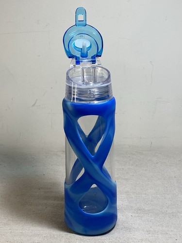 Camelbak Beverage Water Bottle Glass Silicone Sleeve Chute Style Flip Lid Handle - Picture 4 of 19