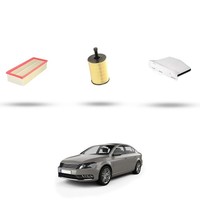 Hoffcar Wartungsset - 3 Filter Kompatibel Mit VW Passat (362, 365) 3.6 Fsi 220