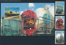[123311] Belgium 2000 Railway train eisenbahn with Sheet MNH