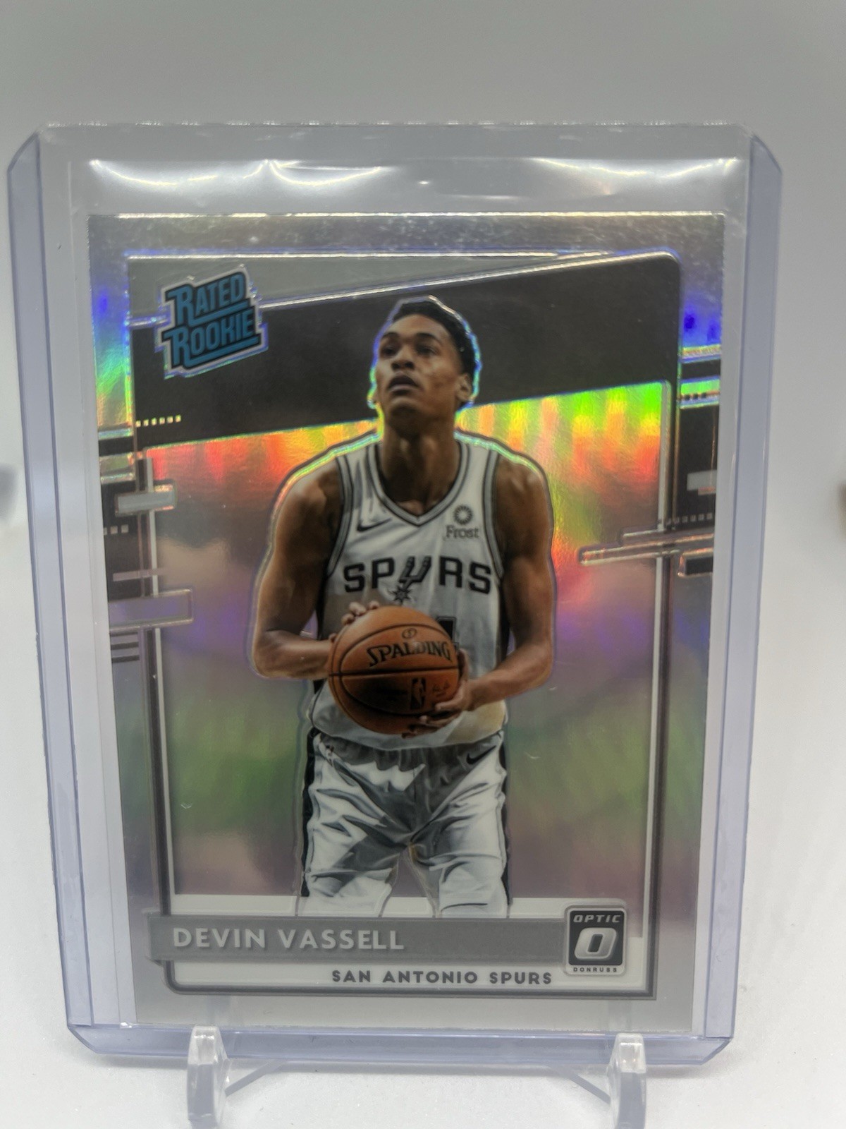 2020-21 Panini Donruss Optic Basketball DEVIN VASSELL RC #161 Holo Silver Prizm