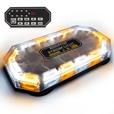 16.38" Roof Top Strobe Beacon Light Bar Warning Emergency W/ Remote Control