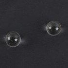 Colony Crafts Clear Crystal Glass Marbles Partial Lot 175 Count Box — photo 3