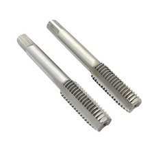 M10x1.0 Metric Hand Tap 1 Pair Threading Alloy Tool Steel Right Hand Set