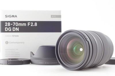 Brand-new Sigma 28-70mm F2.8 DG DN Sony E Mount Lens SONY E-mount cap LENS