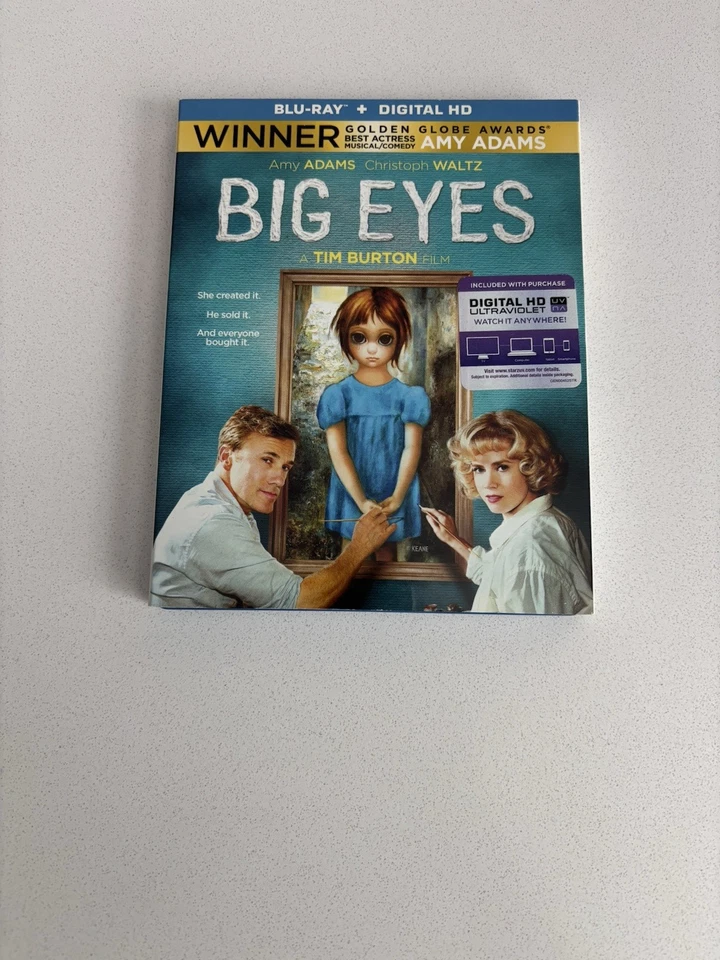 Blu-ray с большими глазами и чехлом БЕЗ ЦИФРОВОГО - фильм Тима Бертона - Изображение 2 из 4