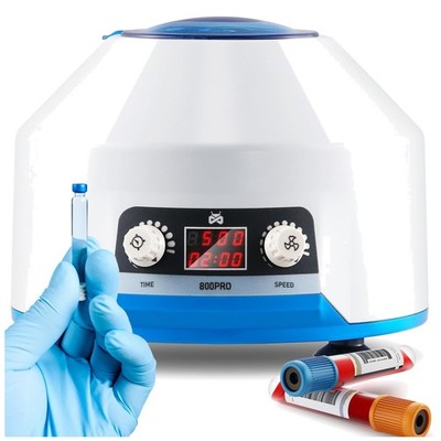 Precision Lab Centrifuge Machine 300-4000RPM | 15mL x 6 with Digital Display