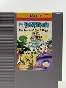 The Flintstones the Rescue of Dino and Hoppy Nintendo NES Authentic Cleaned Pins