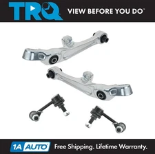 TRQ 4 pc Suspension Kit Lower Forward Control Arms w/ Sway Bar Links