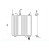 Valeo 701128 KüHler MotorküHlung FüR VW Skoda Seat UP Load UP Mii Citigo E