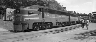 1957 Negative Pittsburgh & Lake Erie Railroad Train Engine 4207 Youngstown Ohio