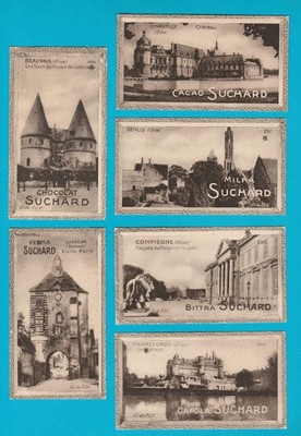 SCHOKOLADENSUCHARD - FRANZÖSISCHE ANSICHTEN - KARTE NR.S 295 / 296 / 297 / 298 / 299 / 300