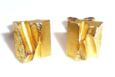 Lapponia Ohrringe 585 Gold 2,3g Design Björn Weckström alles original - Bild 1 von 4