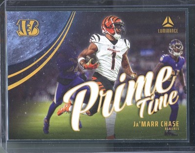 2025 Luminance Ja Marr Chase Prime Time Case Hit SSP Cincinnati Bengals