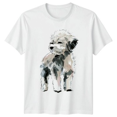 Aquarell Doodle Hund T-Shirt Goldendoodle Hunde Geburtstag Geschenk für Sie und Ihn