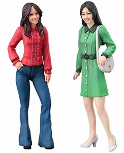 Hasegawa 1/24 Collection de figures Series 70's Filles Figurine en plastique modèle Kit FC06