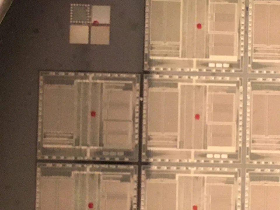 4"  SLC-96 Western Electric Bell Labs Silicon Wafer Vintage 1980s Extremely Rare - Image 2 of 4