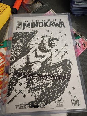 Mindful Minokawa #12 Comic alternate ''Attack Peter'' cover