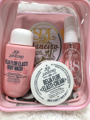 Sol de Janeiro Beija Flor Jet Set 1.7oz/50ml Elasti-Cream & Travel Size Body