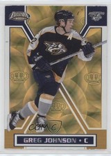 2002-03 Pacific Exclusive Gold Greg Johnson #99 0a4