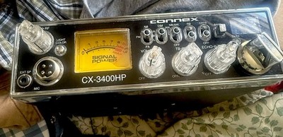 Connex CX-3400HP Black AM/FM/PA 40CH CB Mobile Radio w/ NB/ANL
