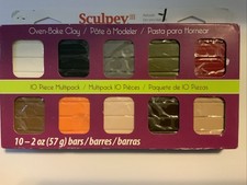 Sculpey III Oven-Bake Clay 2oz 10/Pkg-Naturals
