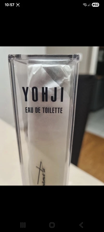parfum yohji yamamoto eau de toilette - Photo 2/4
