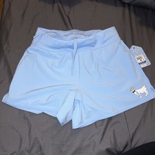 NWT GOAT USA Carolina Blue Youth Large Shorts