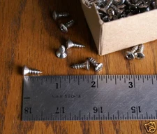 Stainless Steel Oval Head Phillips Sheet Metal Screws - 8 x 1/2" -100 CT