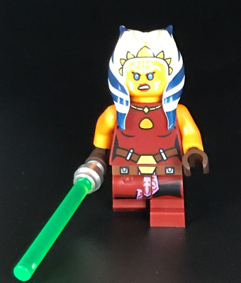 Ahsoka Tano Padawan LEGO  Star Wars minifigure Jedi From Interceptor 75401