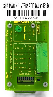 MAS Marine Automation System 2600/2P Transducer Amplifier