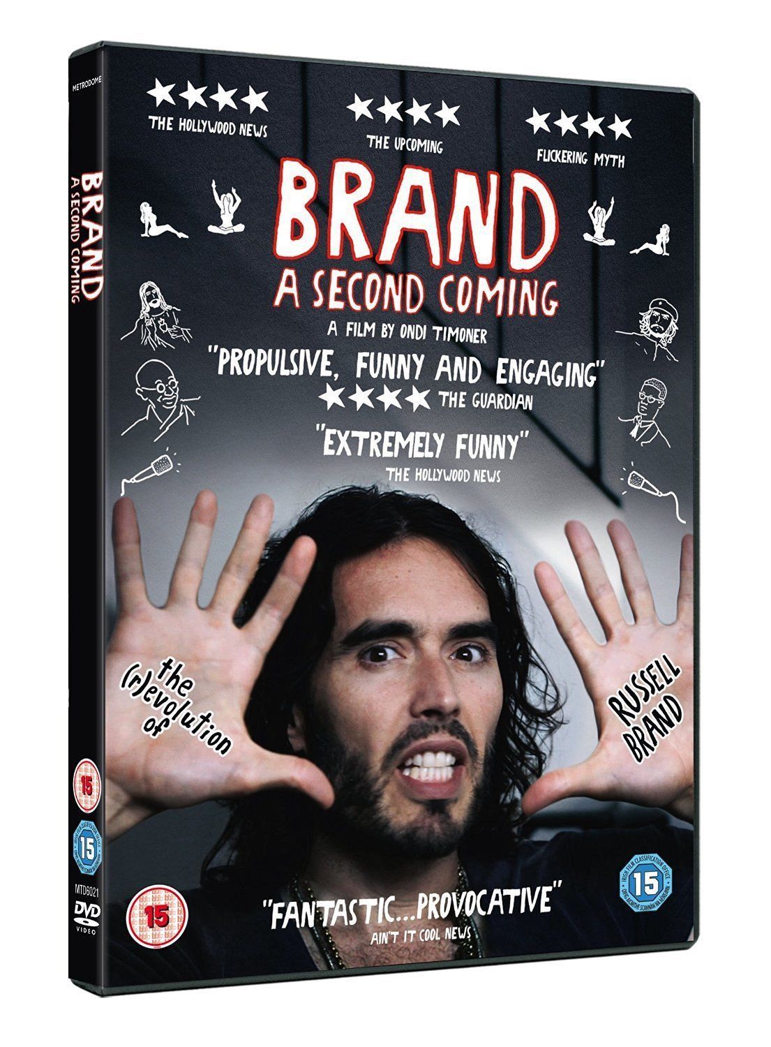 Russell Brand: A Second Coming (DVD, 2015) NEW SEALED PAL Region 2