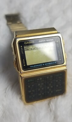 Casio DBC-610 Data Bank Telememo & Schedule Vintage Men's Watch | eBay