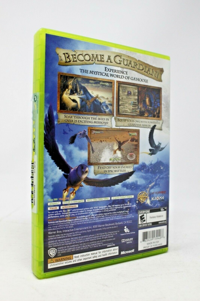 Legend of the Guardians: The Owls of Ga'Hoole - Xbox 360 - Action