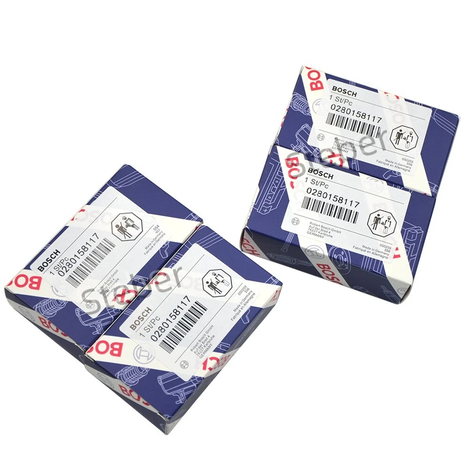 Genuine 4 × Bosch EV14 52lb 550cc fuel injectors 2000-05 Audi TT 1.8T turbo OEM Foto 4 de 4