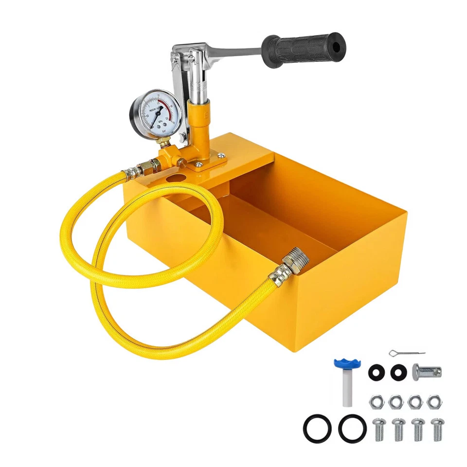 Befüllpumpe 25bar Handpumpe Prüfpumpe Testpumpe Heizung Wasser Pumpe Solar - Bild 2 von 4