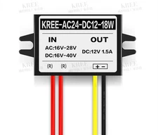 Buck Converter Step Down Module Power Supply AC16V-28V/DC16-40V to DC12V 1.5A   