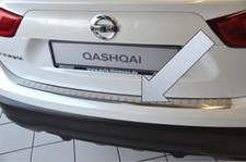 Ladekantenschutz Edelstahl für Nissan Qashqai II Crossover SUV ab Bauj. 11.2013-