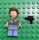 LEGO Star Wars Princess Leia Minifigure in 2009 Endor Outfit Ewok 8038 sw0235